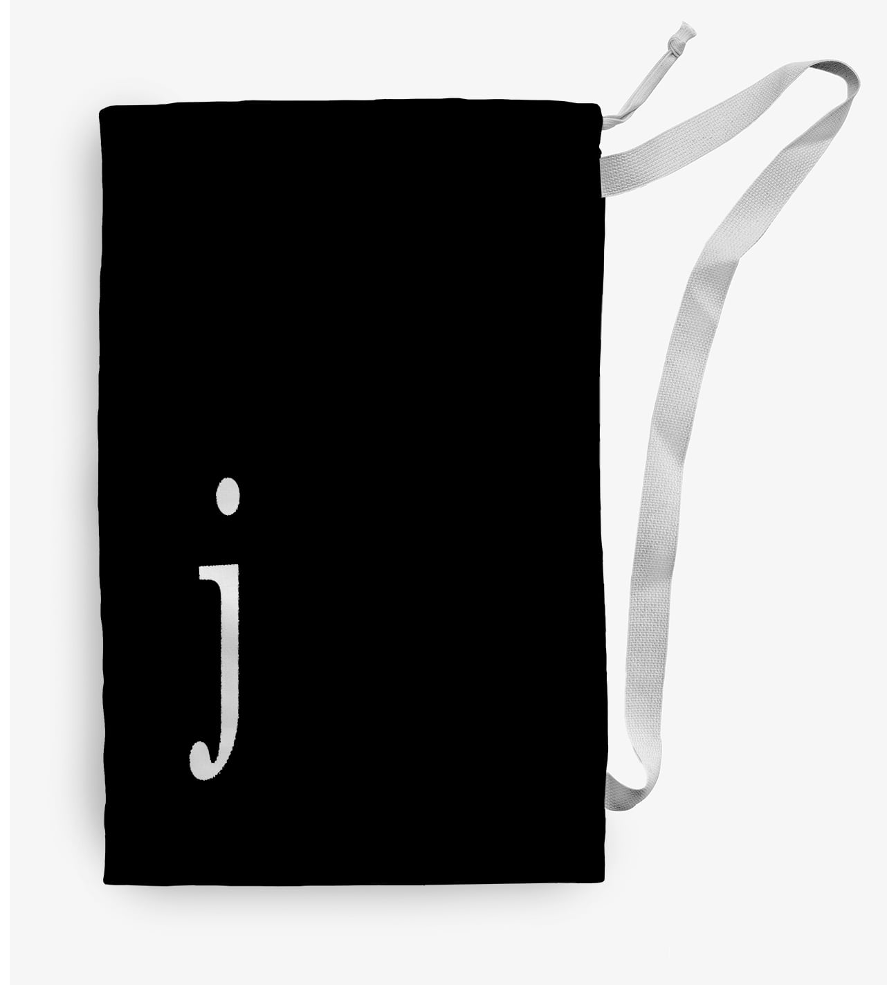 Simply Daisy Modern Monogram 28 x 36 inch j Laundry Bag