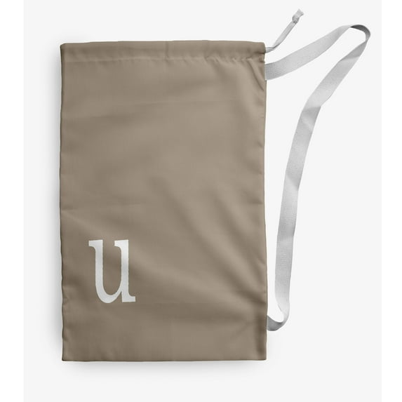Simply Daisy Modern Monogram 28 x 36 inch u Laundry Bag