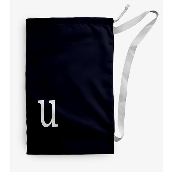 Simply Daisy Modern Monogram 28 x 36 inch u Laundry Bag