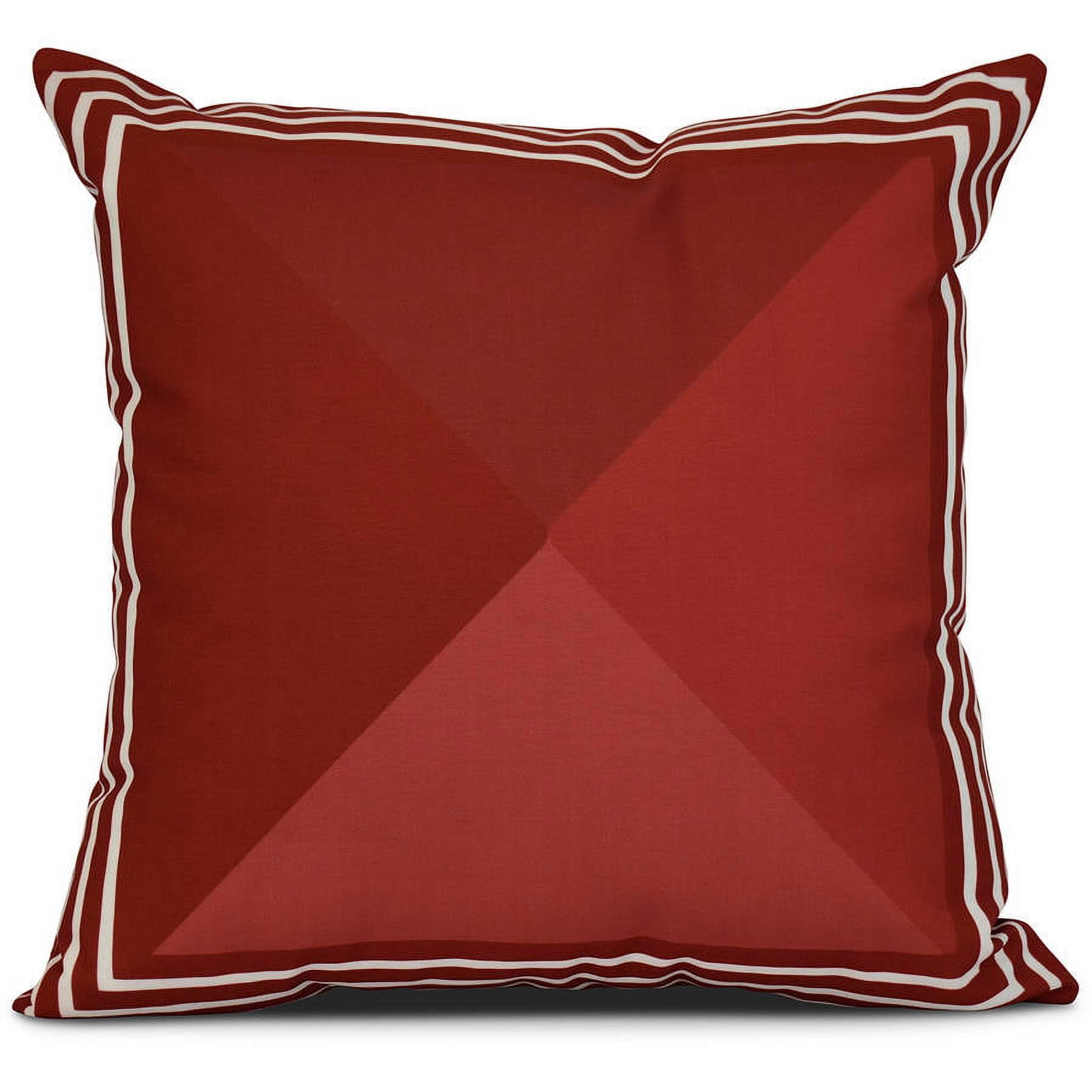 Simply Daisy, Nautical Angles, Geometric Print Outdoor Pillow