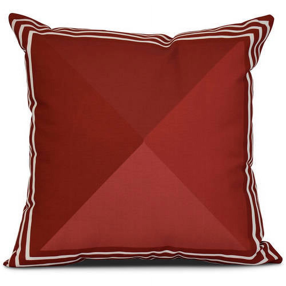 Simply Daisy, Nautical Angles, Geometric Print Pillow