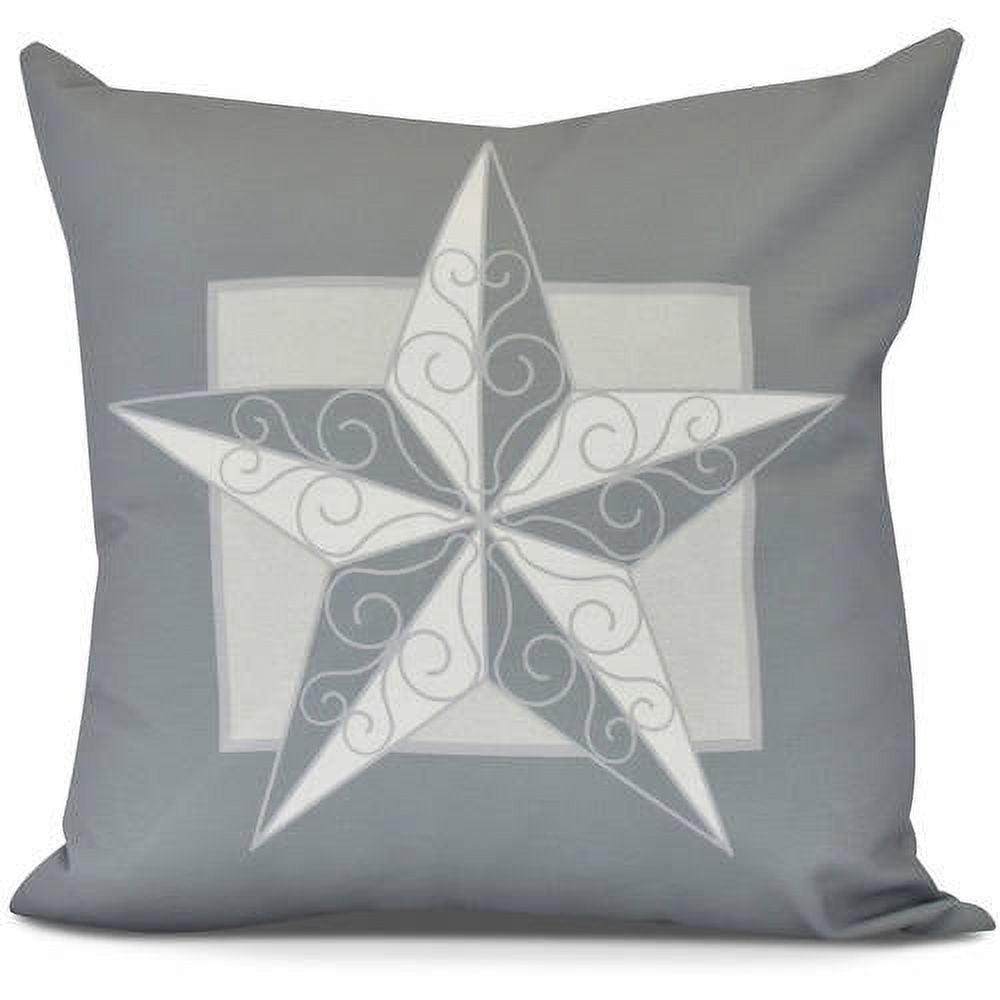 Simply Daisy, Night Star Geometric Print Outdoor Pillow
