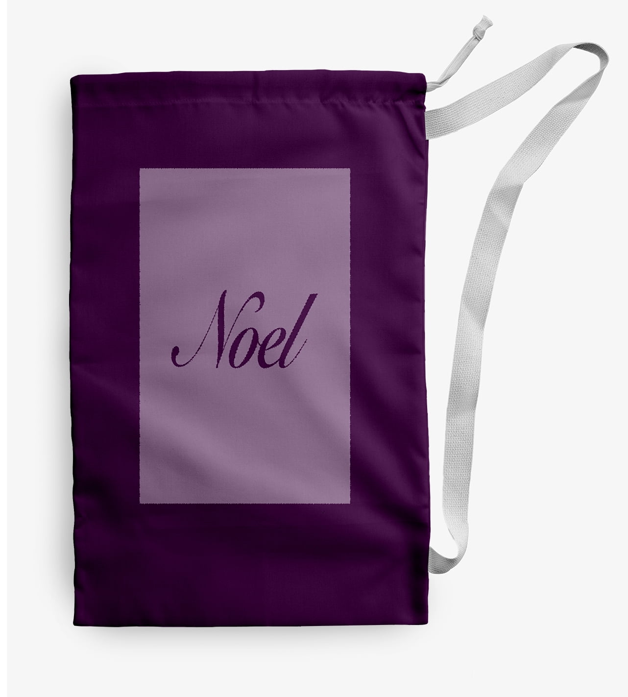 Simply Daisy Noel 28 x 36 inch Purple Laundry Bag