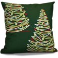thumbnail image 1 of Simply Daisy O Tannenbaum Geometric Print Outdoor Pillow, 1 of 2