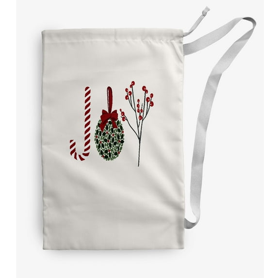 Simply Daisy Oh Joy! 28 x 36 in Ivory Laundry Bag