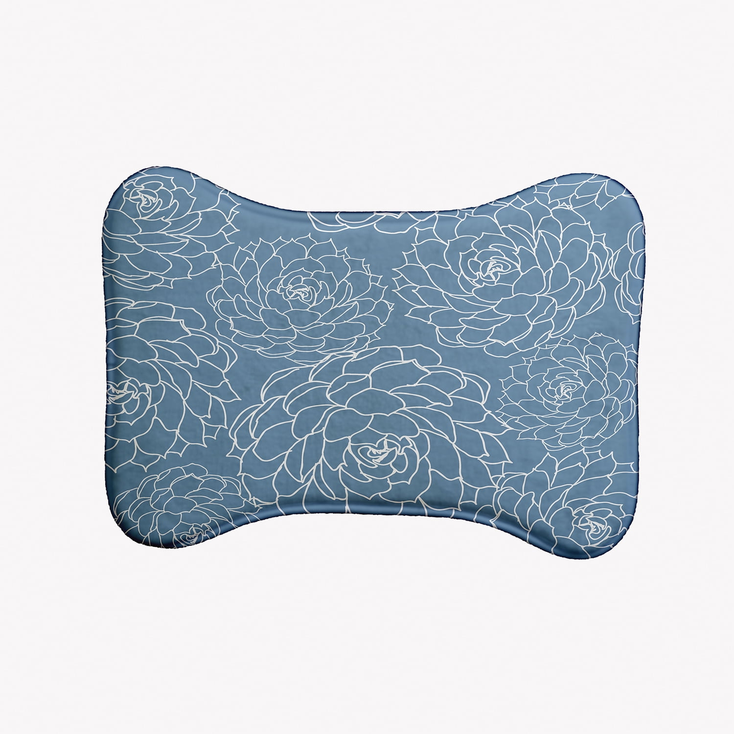 Simply Daisy Olena Bone Shape Pet Feeding Mat for Dogs