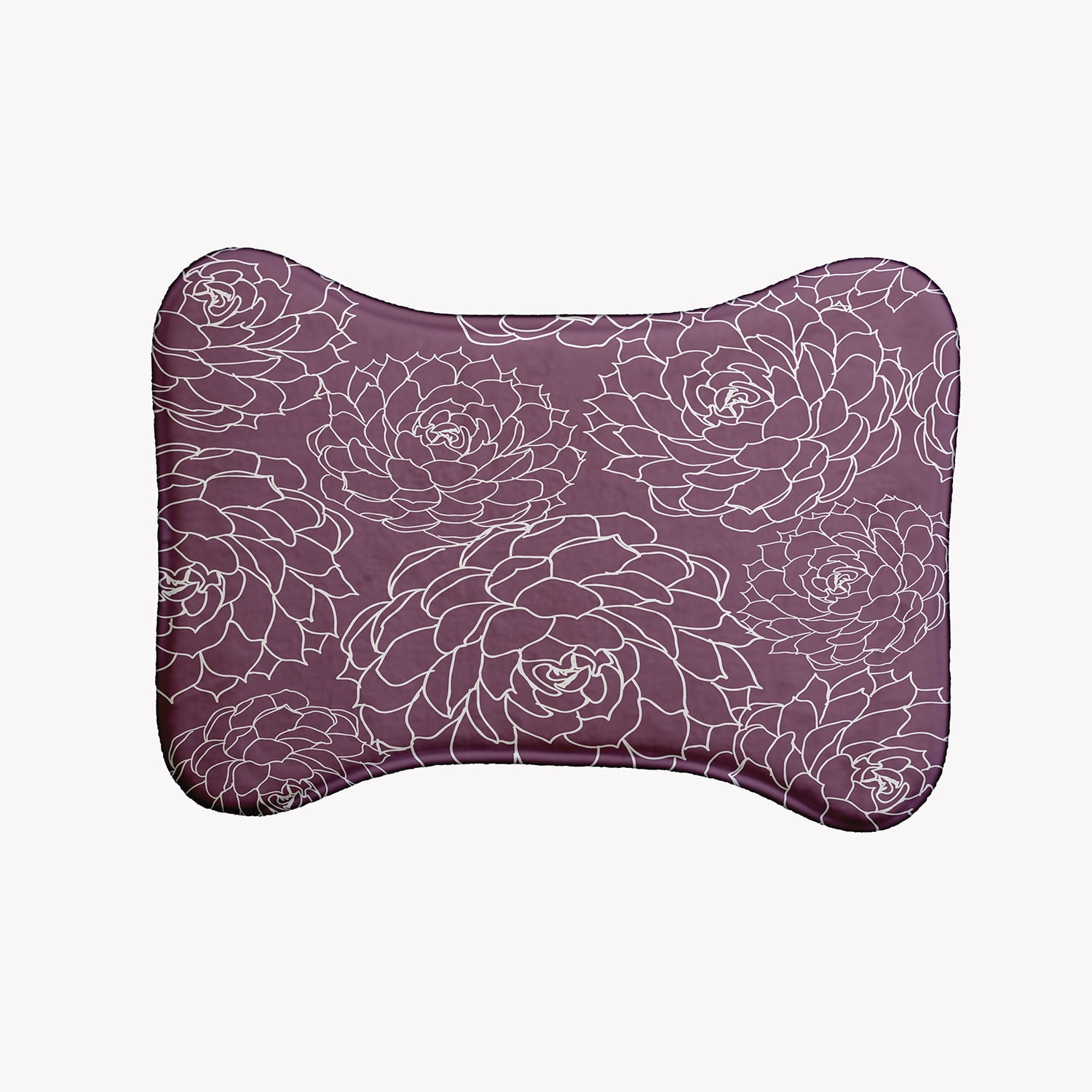 Simply Daisy Olena Bone Shape Pet Feeding Mat for Dogs