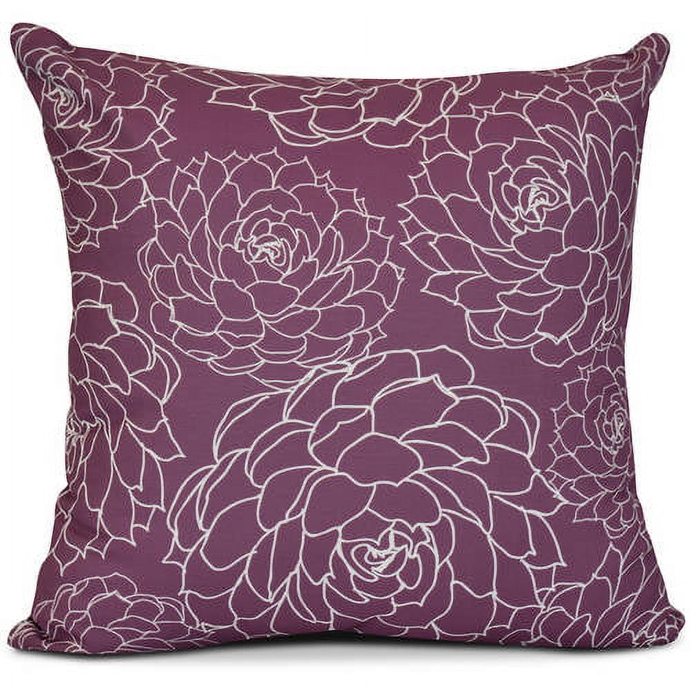 Simply Daisy, Olena, Floral Print Pillow