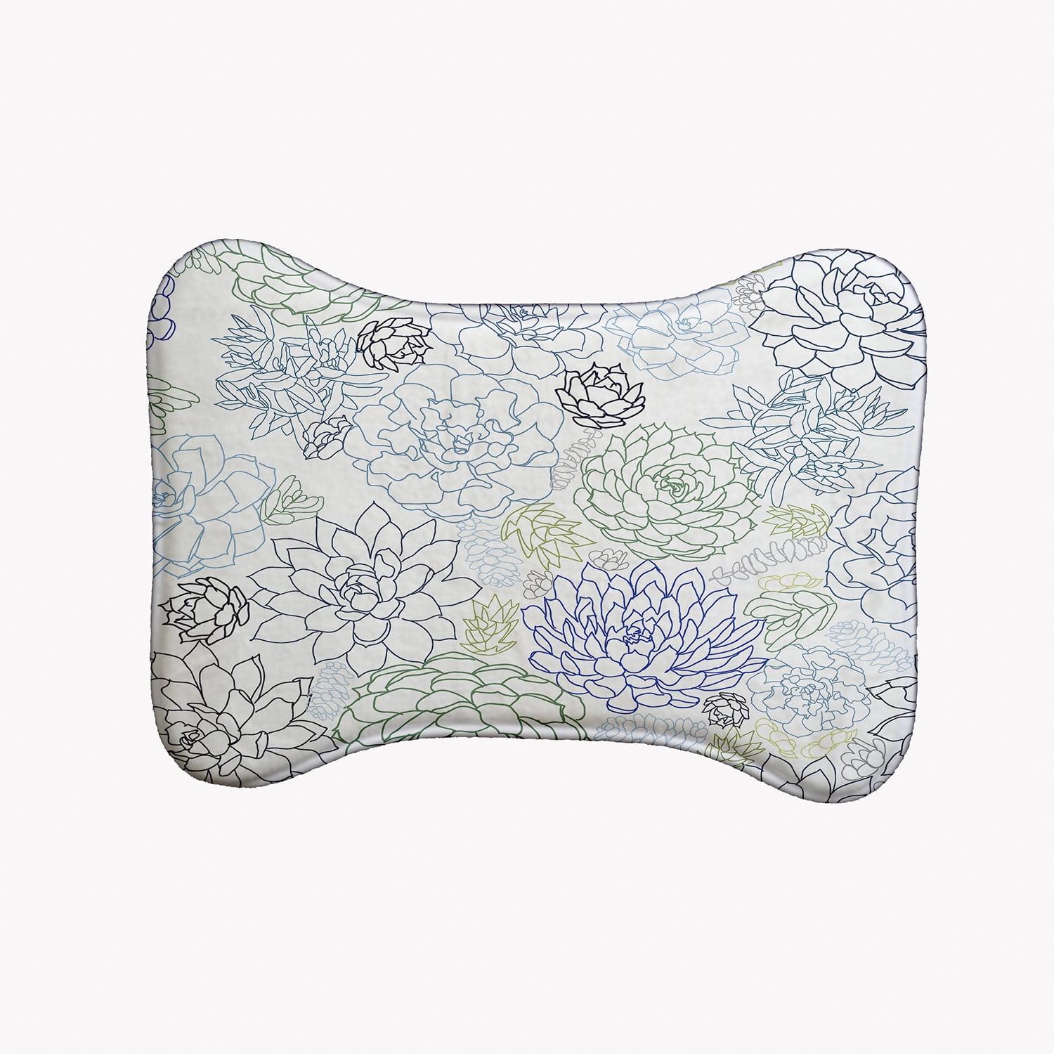 Simply Daisy Opal Bone Shape Pet Feeding Mat for Dogs