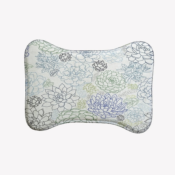 Simply Daisy Opal Bone Shape Pet Feeding Mat for Dogs