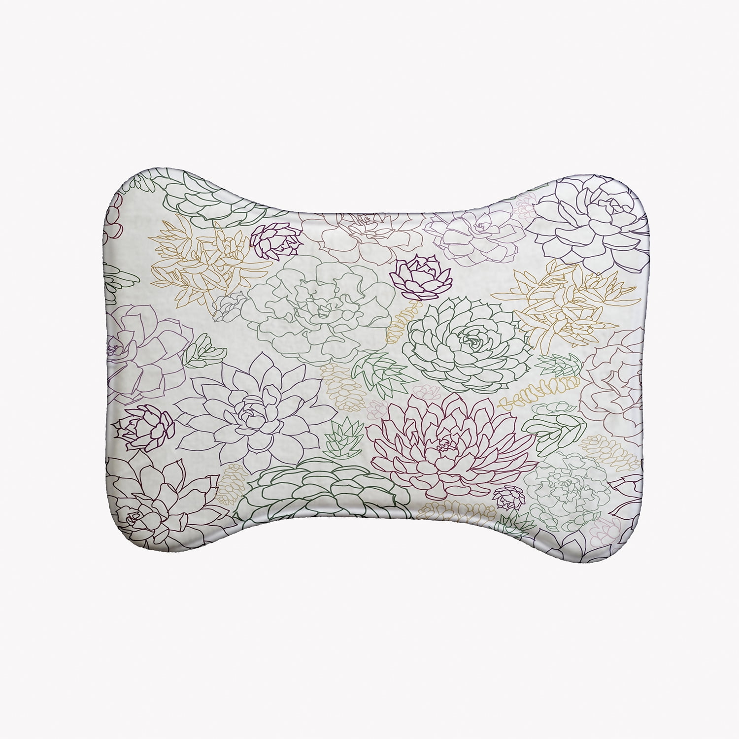 Simply Daisy Opal Bone Shape Pet Feeding Mat for Dogs