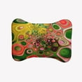 thumbnail image 1 of Simply Daisy Painters Pallet Bone Shape Pet Feeding Mat for Dogs, 1 of 3