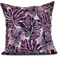 thumbnail image 1 of Simply Daisy, Palm Leaves, Floral Print Pillow, 1 of 2