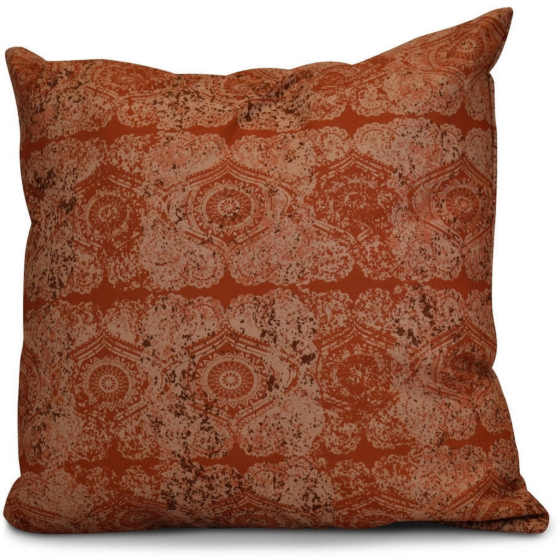 Simply Daisy Patina Geometric Print Outdoor Pillow