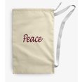 thumbnail image 1 of Simply Daisy Peace 18 x 29 in Red Laundry Bag, 1 of 3