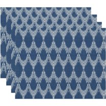 Simply Daisy Peace 2 Geometric Print Placemat, Set of 4