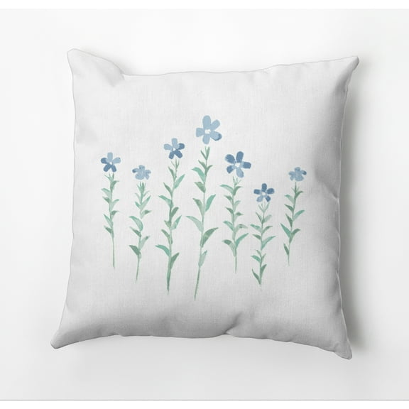 Simply Daisy Periwinkle Decorative Throw Pillow