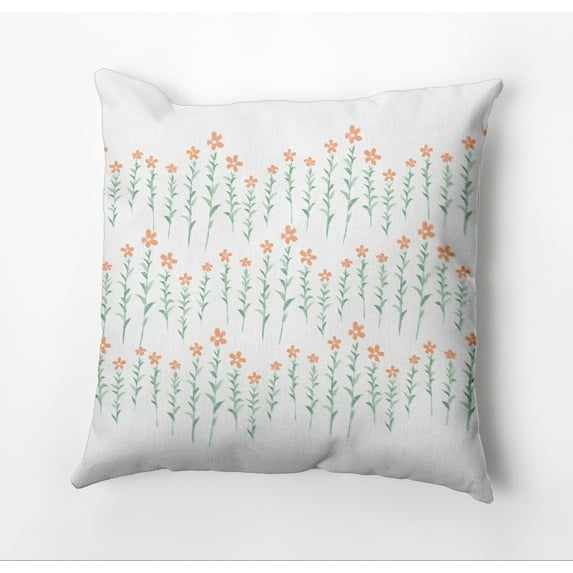 Simply Daisy Periwinkle Stripe Decorative Throw Pillow