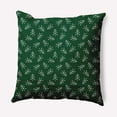 thumbnail image 1 of Simply Daisy Pine Colored Scattered Trees Winter Soft Spun Polyester Indoor/Outdoor Throw Pillow, 20" x 20", 1 of 3