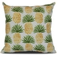 thumbnail image 1 of Simply Daisy, Pineapple Stripes, Geometric Print Outdoor Pillow, 1 of 2