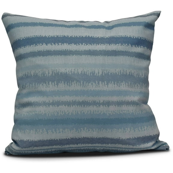 Simply Daisy Raya De Agua Stripe Print Outdoor Pillow