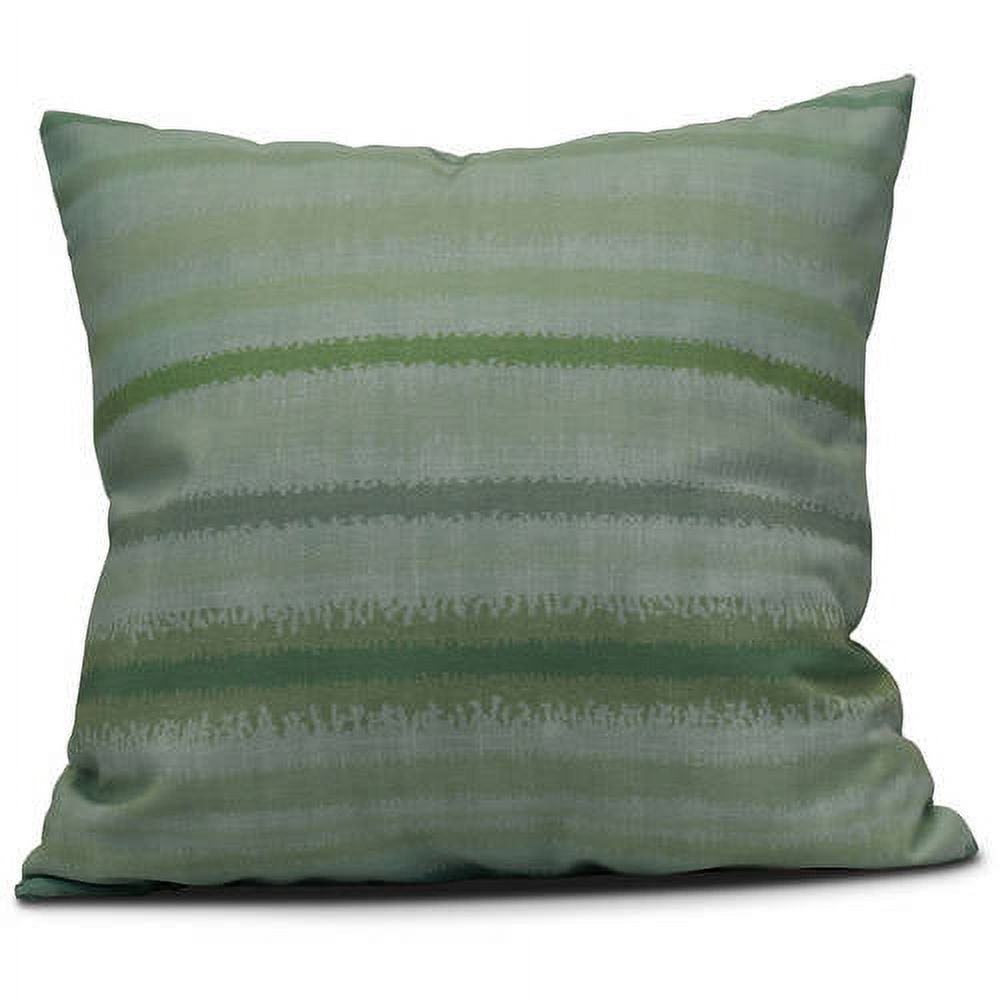Simply Daisy Raya De Agua Stripe Print Outdoor Pillow