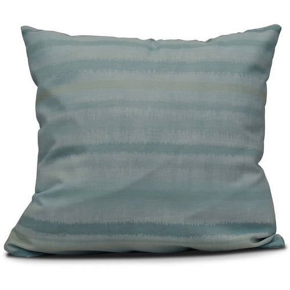 Simply Daisy Raya De Agua Stripe Print Outdoor Pillow