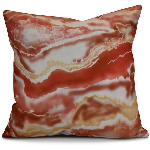 Simply Daisy Remolina Geometric Print Outdoor Pillow