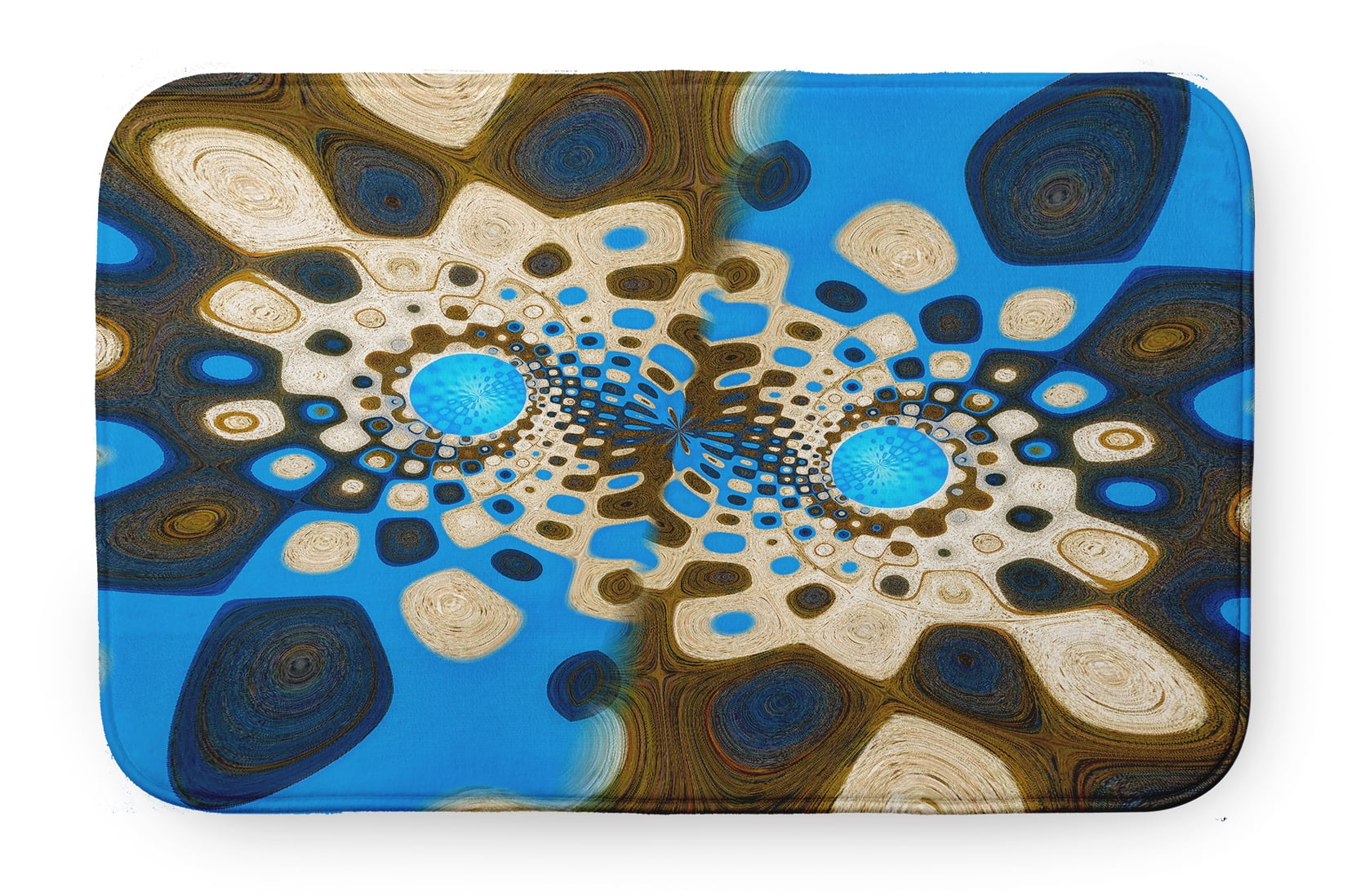 Simply Daisy Retro Reflection Pet Feeding Mat for Dogs and Cats