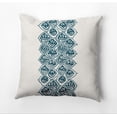 thumbnail image 1 of Simply Daisy Reverse Stack Outdoor Pillow, Blue, 16 in x 16 in, 1 of 1