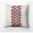 thumbnail image 1 of Simply Daisy Reverse Stack Outdoor Pillow, Red, 18 in x 18 in, 1 of 1