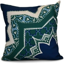 Simply Daisy Rising Star Geometric Print Outdoor Pillow