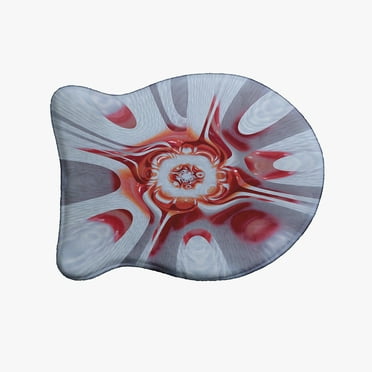 Simply Daisy Rose Water Fish Shape Pet Feeding Mat for Cats