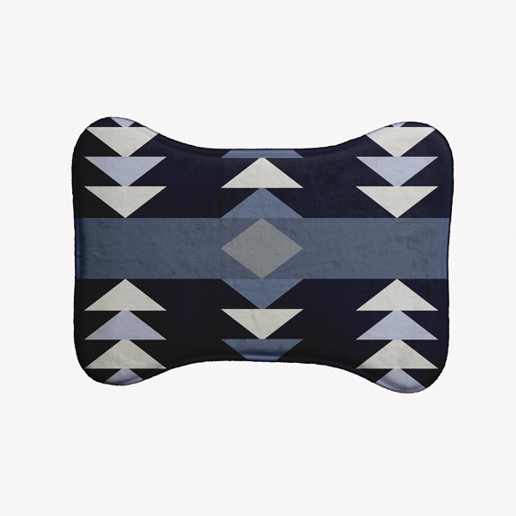 Simply Daisy Sagebrush Bone Shape Pet Feeding Mat for Dogs