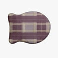 thumbnail image 1 of Simply Daisy Scotish Plaid Fish Shape Pet Feeding Mat for Cats, 1 of 3