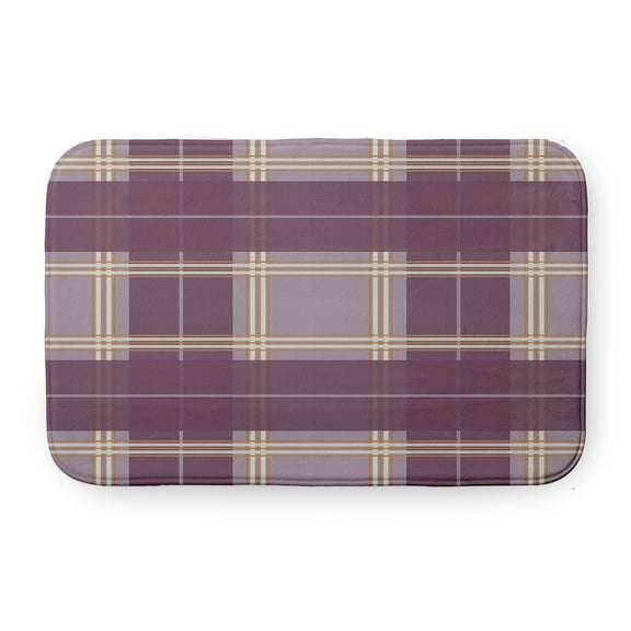 Simply Daisy Scotish Plaid Pet Feeding Mat for Dogs and Cats