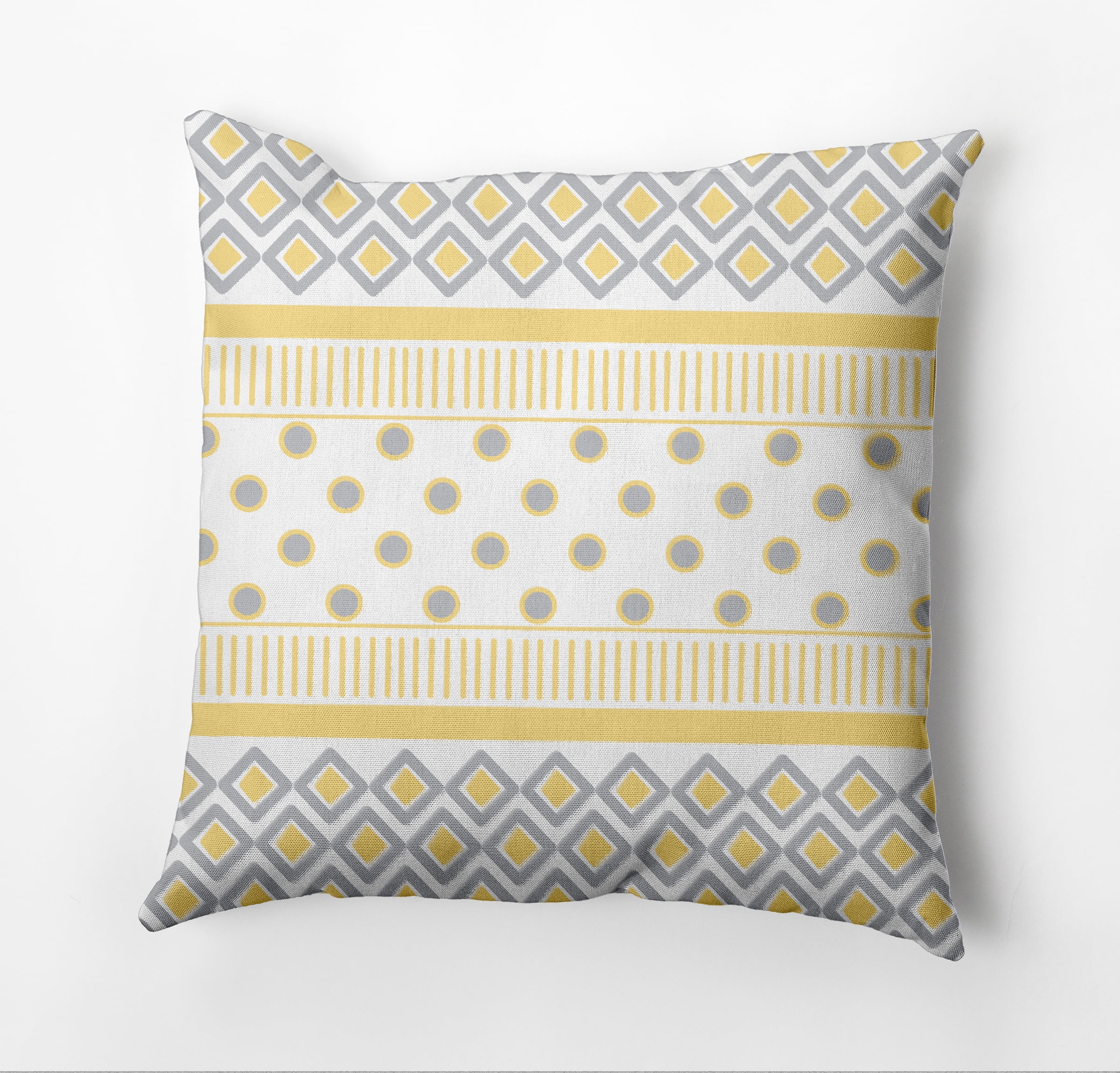 Simply Daisy Scrambled Prints Decorative Throw Pillow