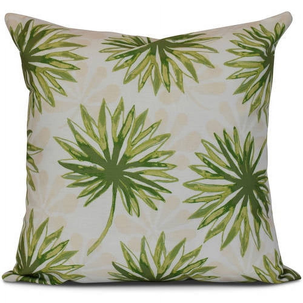 Simply Daisy, Spike and Stamp, Floral Print Outdoor Pillow