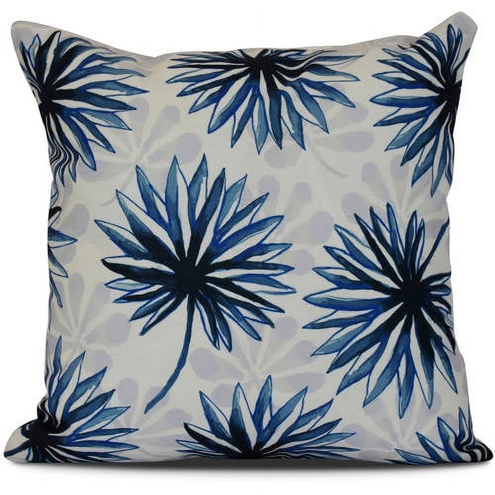 Simply Daisy, Spike and Stamp, Floral Print Outdoor Pillow