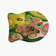 thumbnail image 1 of Simply Daisy Spring Pallet Fish Shape Pet Feeding Mat for Cats, 1 of 3
