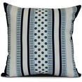 thumbnail image 1 of Simply Daisy, Stripe, Comb Dot Outdoor Pillow, 1 of 2