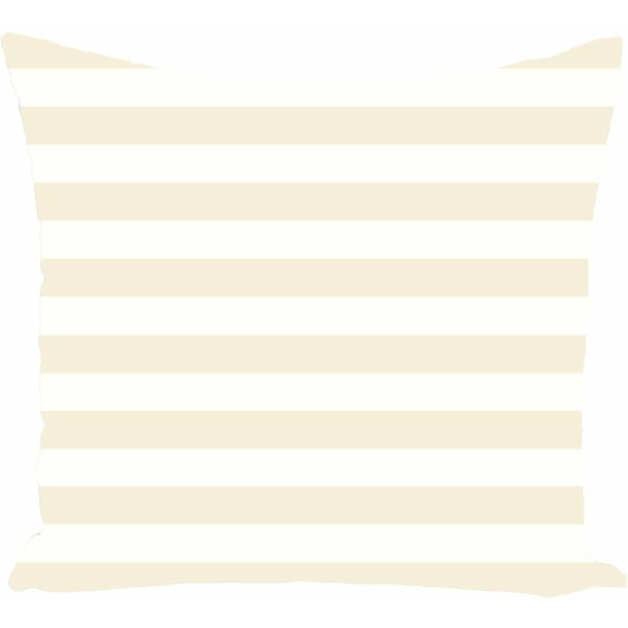 Simply Daisy Stripe Print Decorative Pillow, 16" x 16"