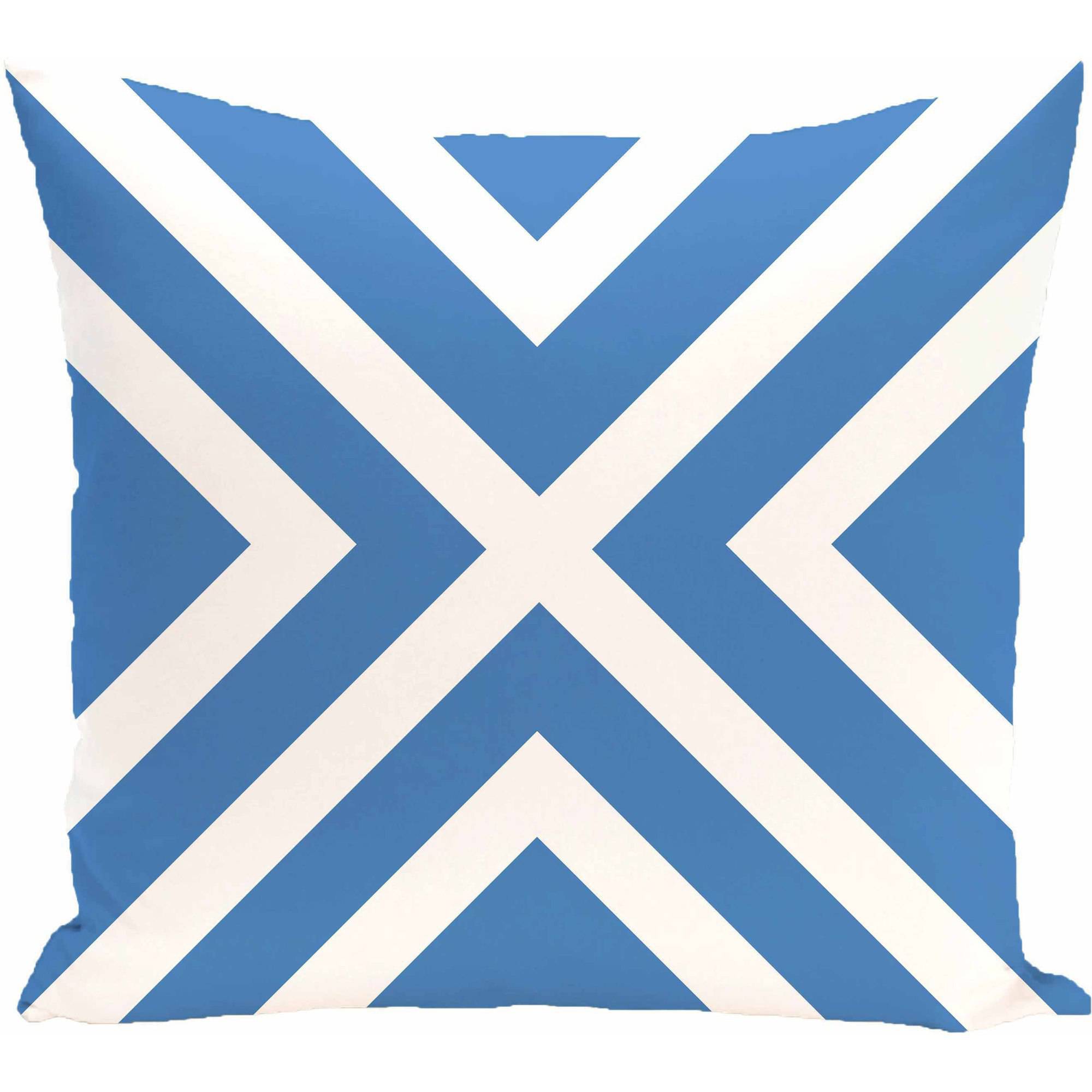 Simply Daisy Stripe Print Decorative Pillow, 16" x 16"