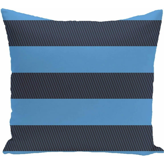 Simply Daisy Stripe Print Decorative Pillow, 16" x 16"