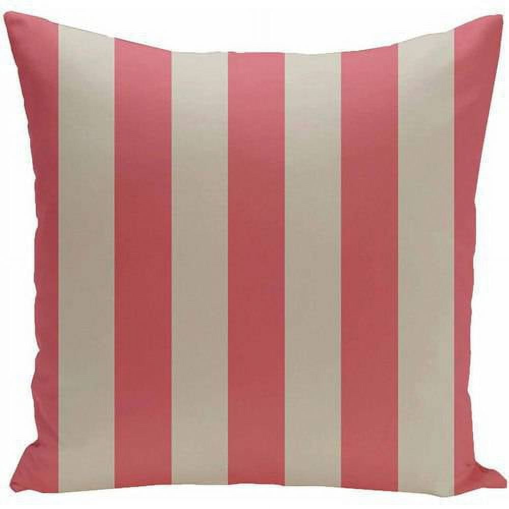 Simply Daisy Stripe Print Decorative Pillow, 16" x 16"
