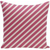 Simply Daisy Stripe Print Decorative Pillow, 16" x 16"
