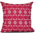 thumbnail image 1 of Simply Daisy, Summer Picnic, Geometric Print Outdoor Pillow, 1 of 2