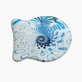 thumbnail image 1 of Simply Daisy Summer Shower Fish Shape Pet Feeding Mat for Cats, 1 of 3