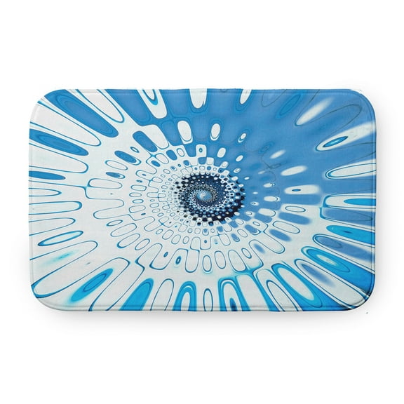 Simply Daisy Summer Spiral Pet Feeding Mat for Dogs and Cats