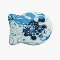 thumbnail image 1 of Simply Daisy Summer Splash Fish Shape Pet Feeding Mat for Cats, 1 of 3